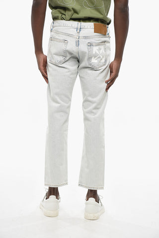Slim Fit Jeans SINGLE ARROW With Light Wash 17cm