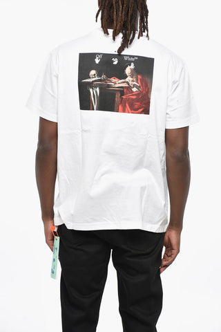 T-Shirt Girocollo CARAVAGGIO PAINT in Cotone