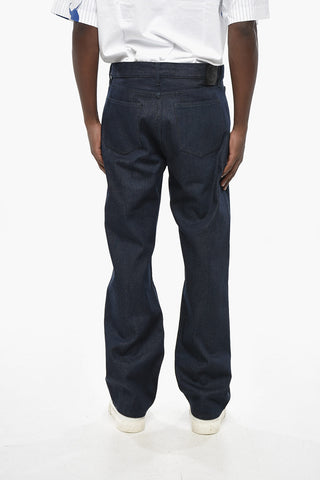 Jeans Straight Fit SCRIPT RAW in Denim Lavaggio Scuro 22cm