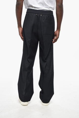Straight Leg LENNON Pants with Elastic Waistband