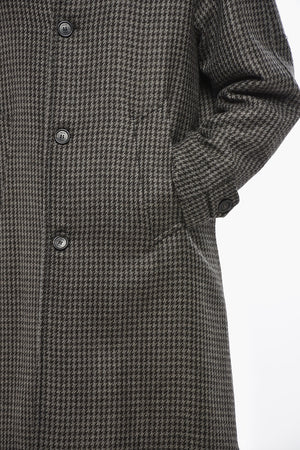 Cappotto MARCELLO a Fantasia Pied-de-Poule con Fodera Trapuntata