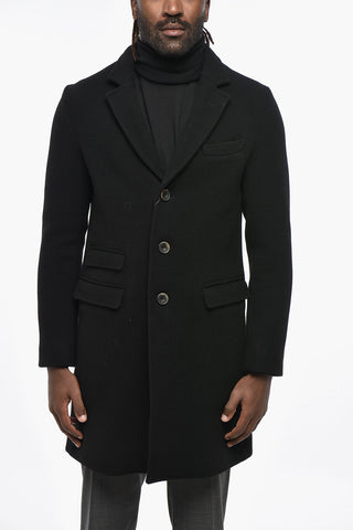 Cappotto in Misto Lana Vergine Foderato