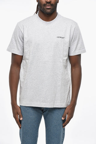 Crew Neck WINDY ARROW T-Shirt with Back Print