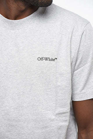 Crew Neck WINDY ARROW T-Shirt with Back Print