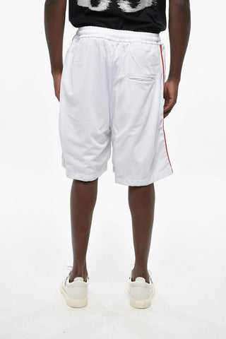 Mesh Shorts GOTHIC LOGO With Elastic Waistband