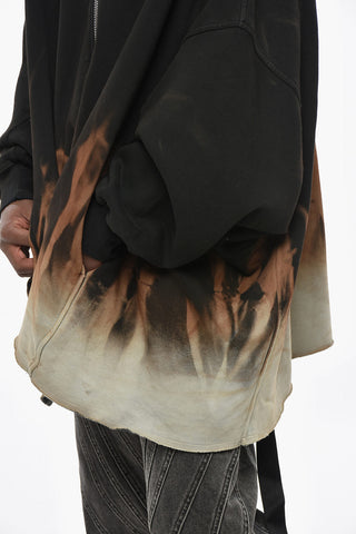 DRKSHDW Felpa Hoodie JUMBO in Cotone Organico Oversize Fit