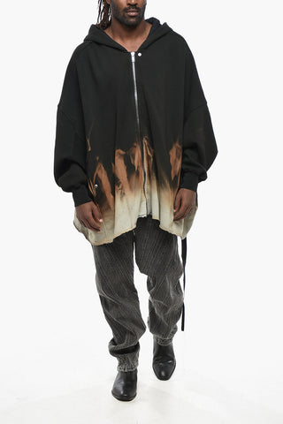 DRKSHDW Felpa Hoodie JUMBO in Cotone Organico Oversize Fit
