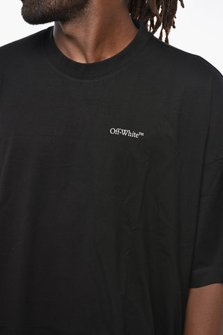 Crew Neck VANISH ARROW T-Shirt with Back Print