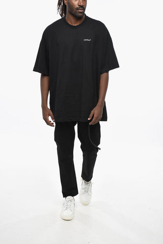 Crew Neck VANISH ARROW T-Shirt with Back Print