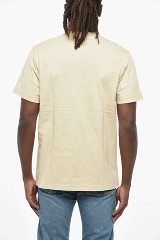 Crew Neck ARROW T-Shirt with Flocked Logo
