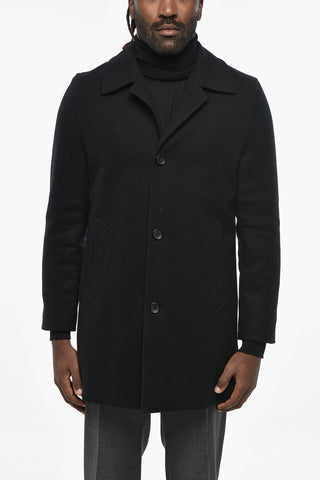 Wool Blend ALFREDO Coat with Quilted Lining