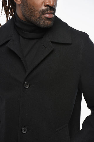 Wool Blend ALFREDO Coat with Quilted Lining