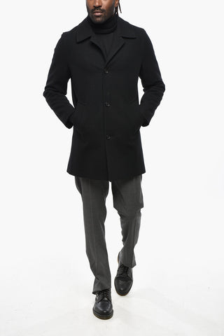 Wool Blend ALFREDO Coat with Quilted Lining