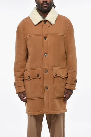 Suede NORRLAND Shearling Coat