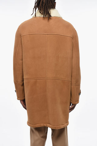 Suede NORRLAND Shearling Coat