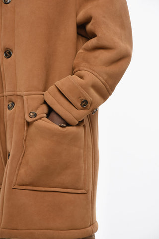 Suede NORRLAND Shearling Coat