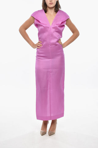 Silk Organza Maxi Dress