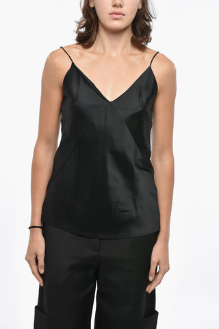 Silk Satin METELLO Slip Top
