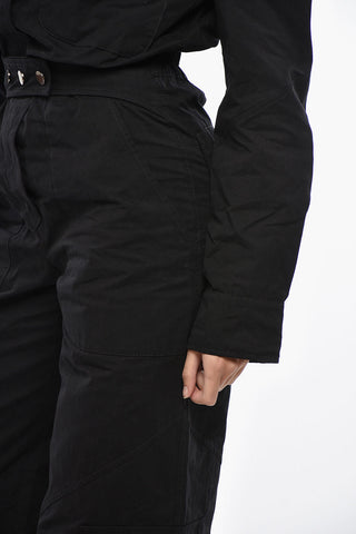 Baumwoll-Jumpsuit SARAH mit Gürtel