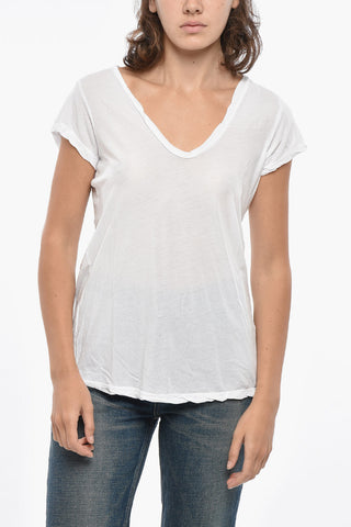 STANDARD Lightweight Cotton V-Neck T-Shirt