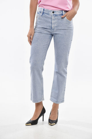 애시드 워시 플레어 진 로고 버튼 20cm