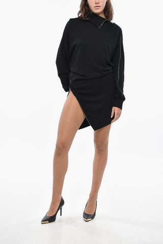 Knit Dress GAELYS with Zip Detail