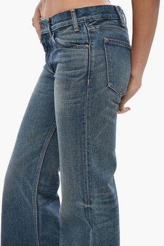 Bootcut-Jeans mit mittlerer Bundhöhe 26 cm