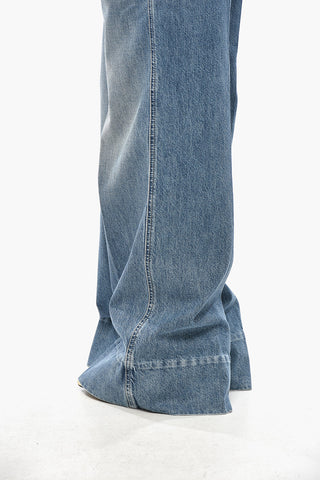 슈퍼 와이드 레그 진 미디엄 워시 30cm