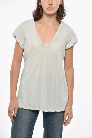 STANDARD Lightweight Cotton V-Neck T-Shirt