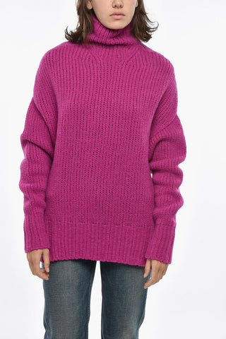 Turtleneck Pullover ROULE in Mixed Wool