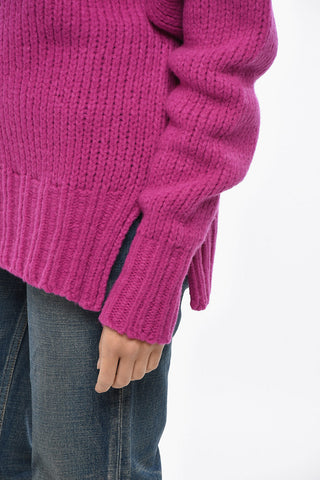 Turtleneck Pullover ROULE in Mixed Wool