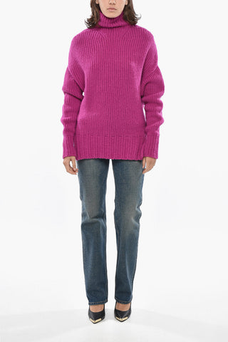 Turtleneck Pullover ROULE in Mixed Wool