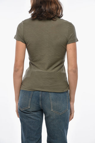 STANDARD Lightweight Cotton V-Neck T-Shirt