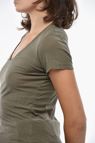 STANDARD Lightweight Cotton V-Neck T-Shirt