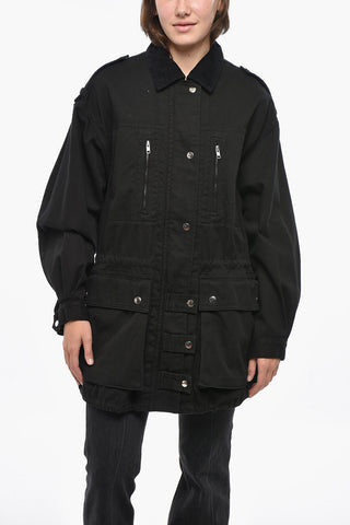 ETOILE Denim Multi-Pocket Jacket JOANNA