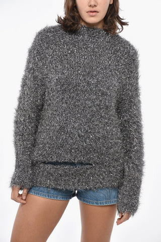 Eyelash Designed WAYNE Crew Neck Pullover