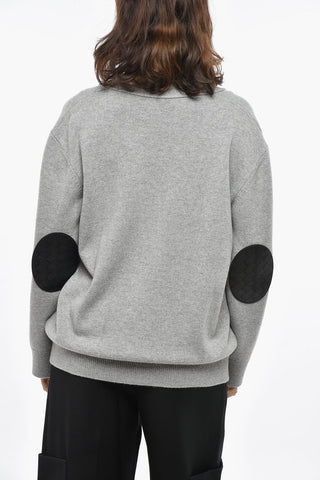 V Neck Cashmere Blend Cardigan