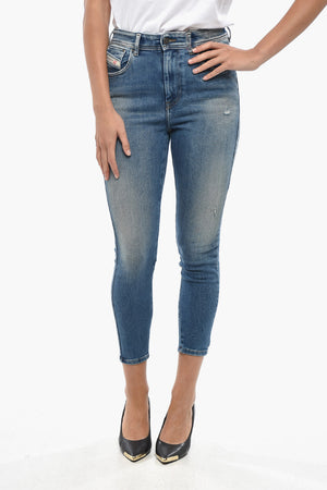 Jeans Skinny Fit SLANDY a Vita Alta 12cm