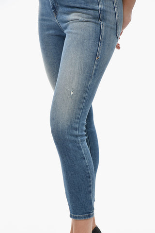 Skinny-Fit-Jeans SLANDY mit 12 cm hoher Taille