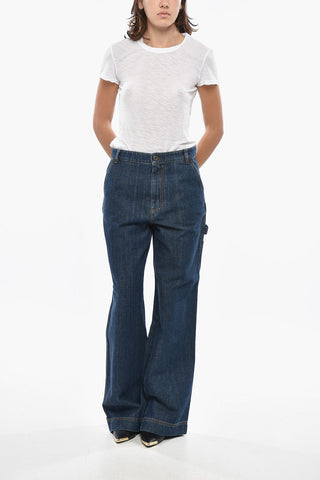 WEEKEND Dark Washed DIVINIA Wide Leg Denims 27cm