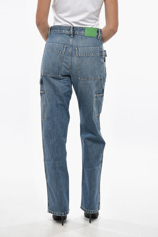 Jeans Cargo Lavaggio Medio 20cm