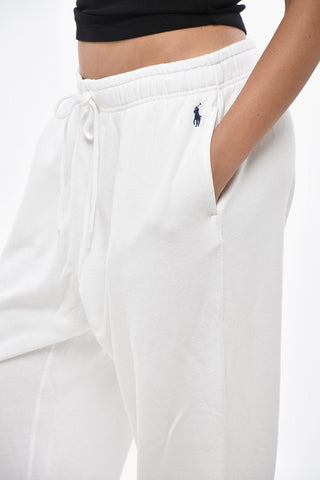 Cotton Joggers with Drawstring Waist