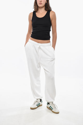 Cotton Joggers with Drawstring Waist