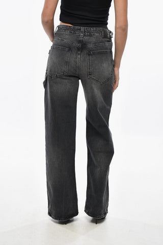 Wide-Leg Jeans WINONA Low-Rise 26cm