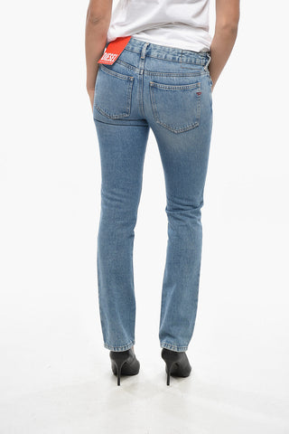 LIBRARY Jeans Slim Fit in Denim Lavaggio Medio 17cm