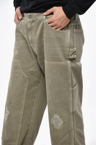 Vintage Effect Loose Fit MARLEY Pants