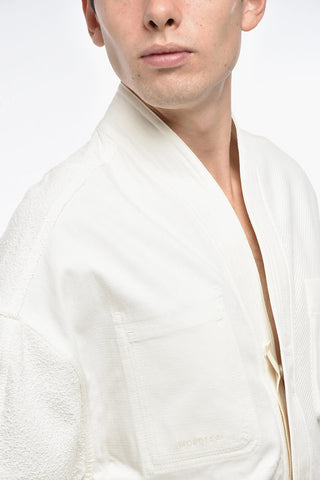 Giubbotto Kimono Field in Cotone Leggero con Taschino