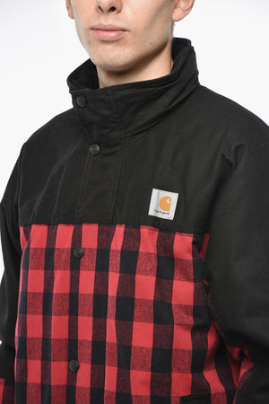 EYE MAN Buffalo Check Jacket with Detachable Hood