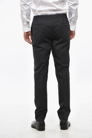 CC COLLECTION Virgin Wool RESET Pants with Belt Loops