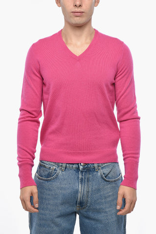 Maglia Scollo a V In Cashmere